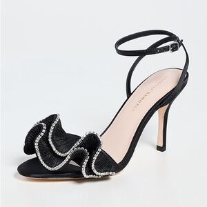 Loeffler Randall Estella Pleated Ruffle Heel
